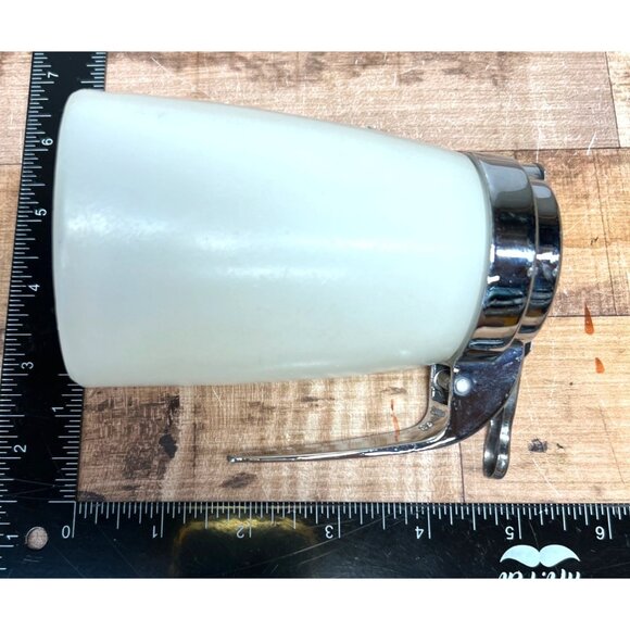 Vintage Mid Century Modern Syrup Dispenser Chrome & Plastic - Picture 5 of 5